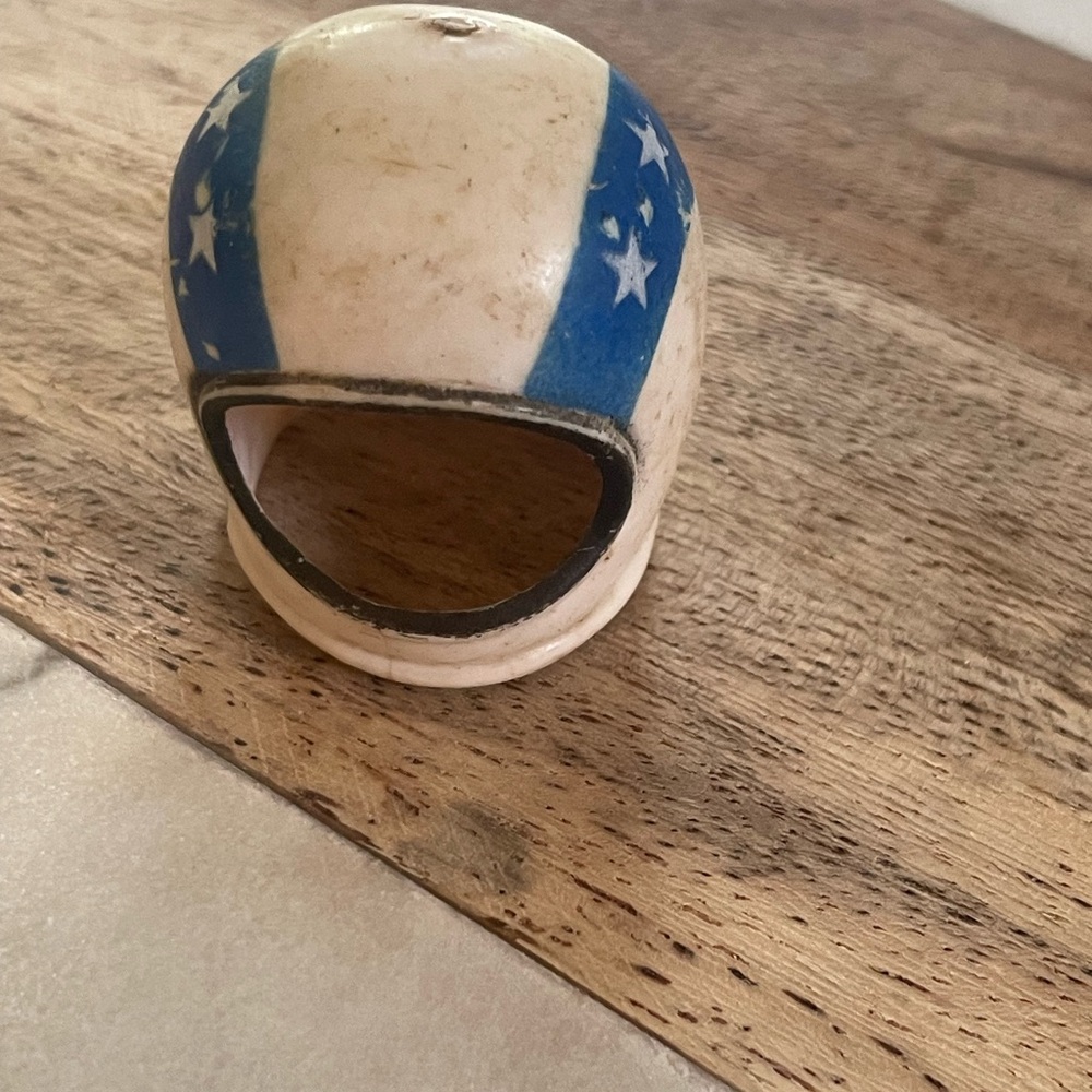 Vintage 1972 Evel Knievel Action Figure Helmet❤️🏍️ - Picture 7 of 7